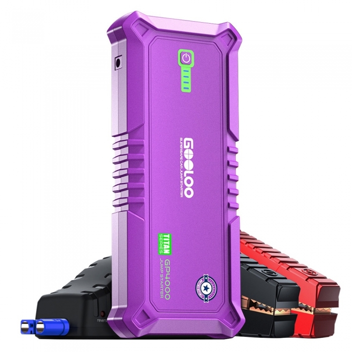 GOOLOO 12V Car Jump Starter 4000A Car Battery Starter 24000mAh Portable  Power Bank Booster Auto Starting Device Emergency Start