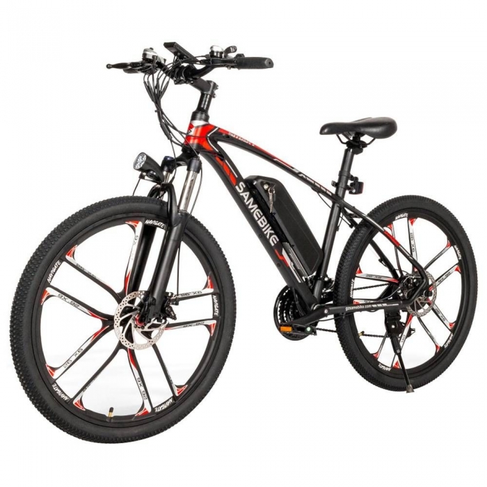 Samebike MY-SM26 Folding Electric Bike 26 Inch 350W - Black